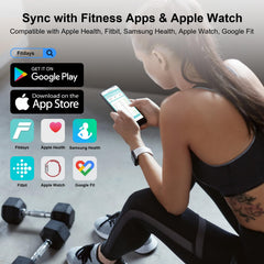 Healthkeep pantalla VA en detalle mostrando métricas legibles sin smartphone