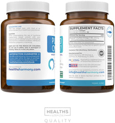 Healths Harmony comparación de tamaño de cápsula para escala visual