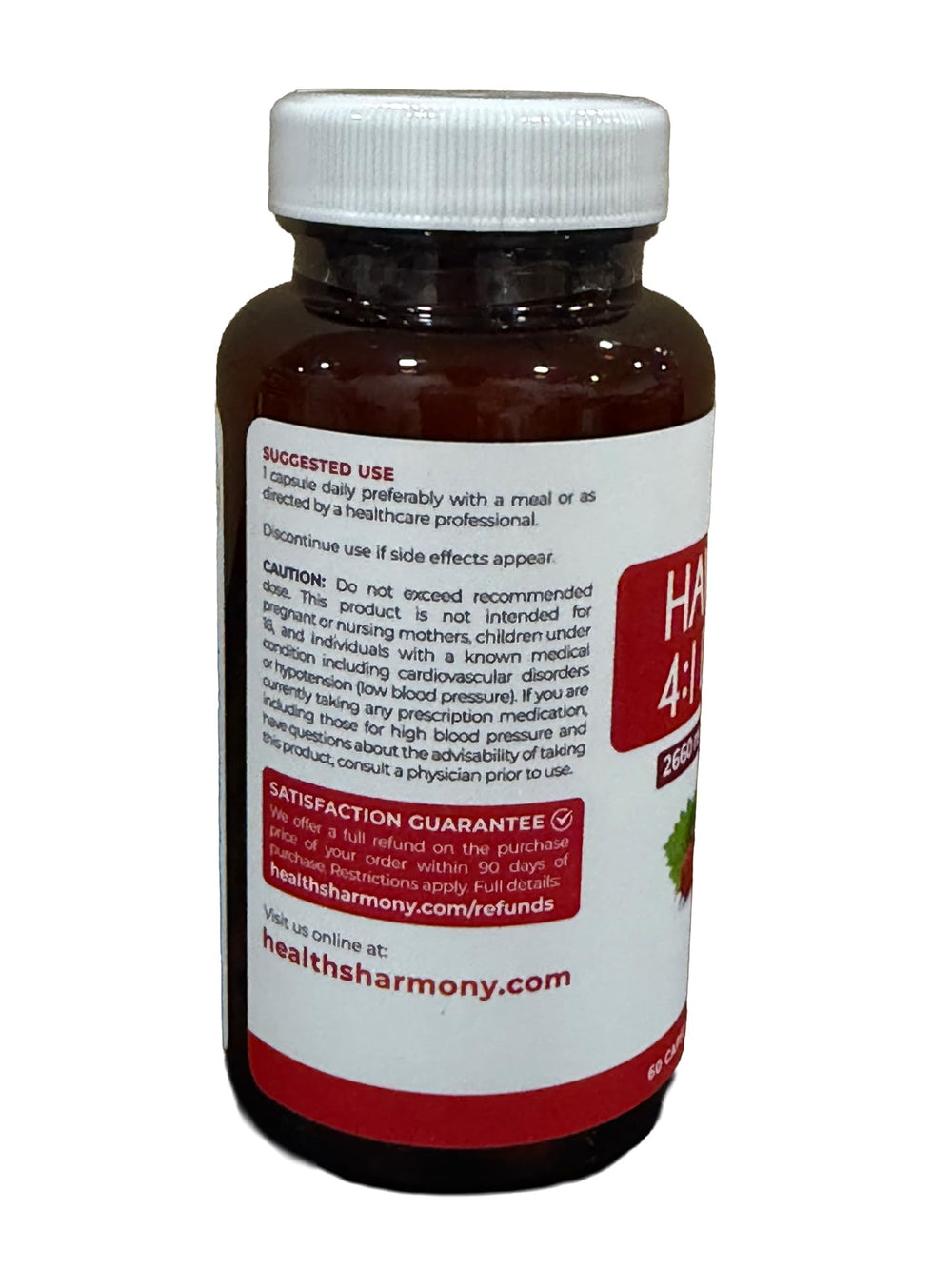 Healths Harmony suplemento en escena de cocina promoviendo uso diario sencillo