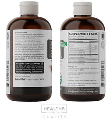 Healths Harmony botella en cocina hogareña, estilo de vida natural y cotidiano