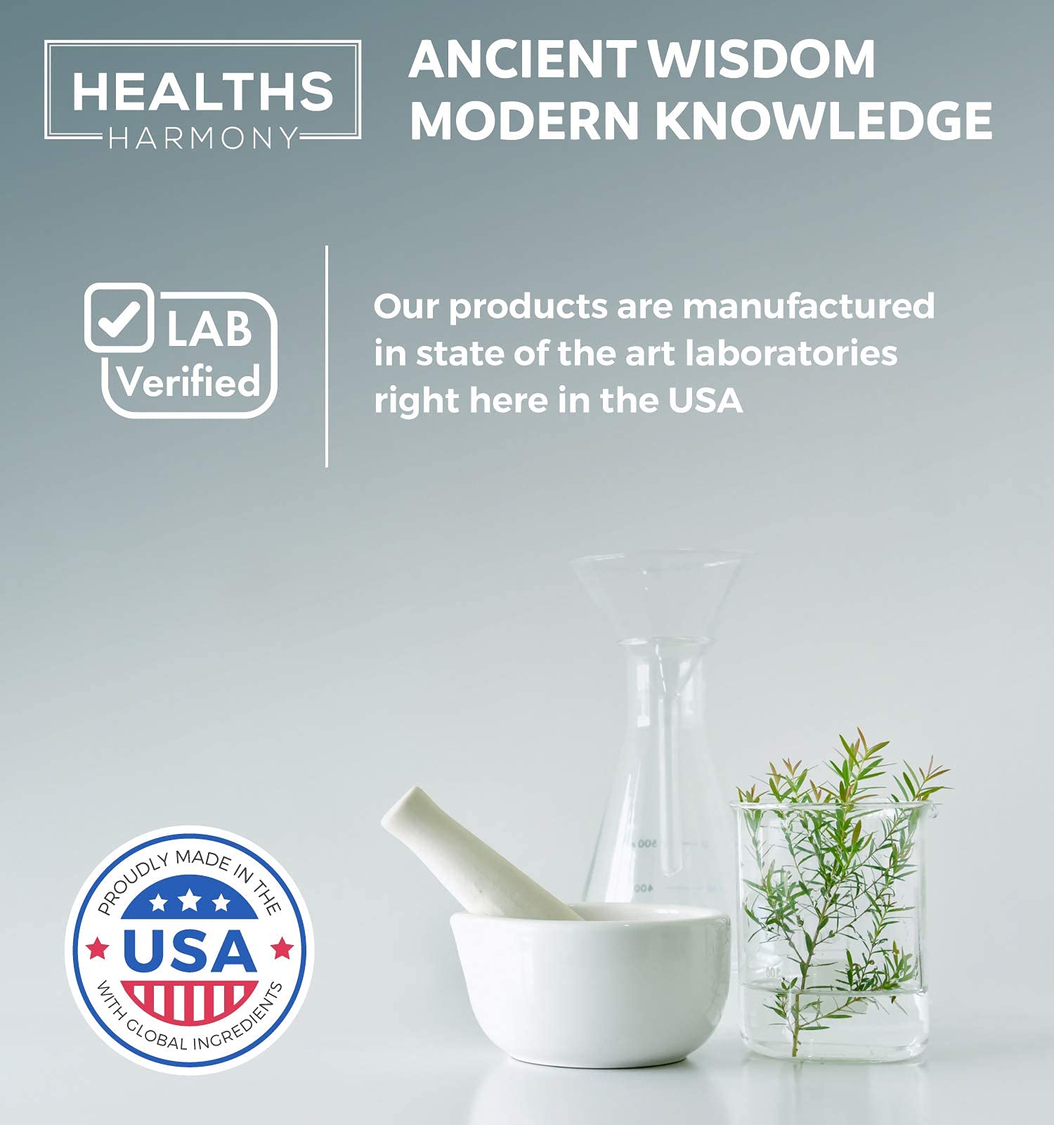 Healths Harmony ingredientes naturales como orégano y aloe vera juntos