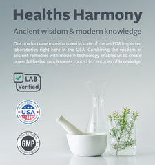 Healths Harmony conjunto de frutas secas usadas en la fórmula