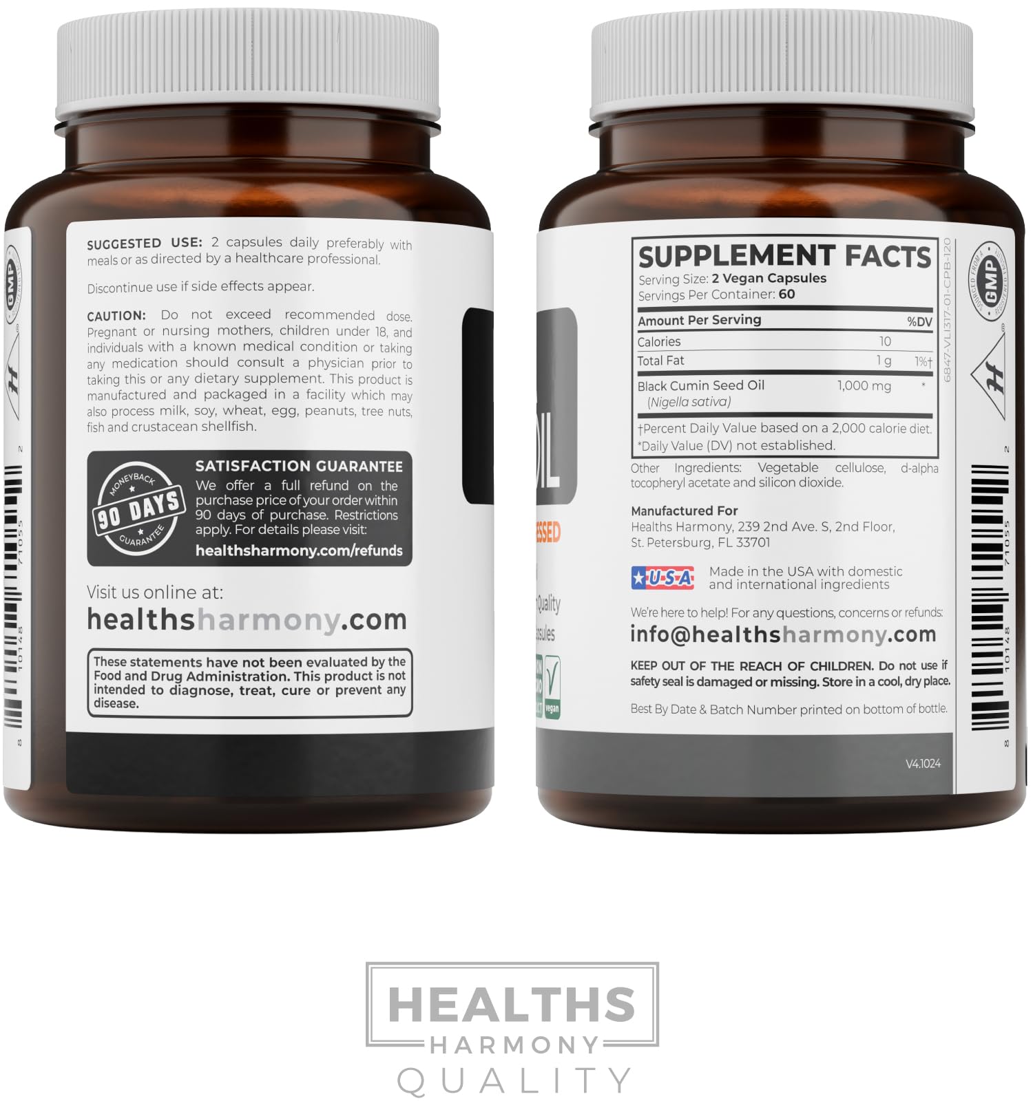 Healths Harmony frasco en cocina junto a rutina diaria, integración sencilla