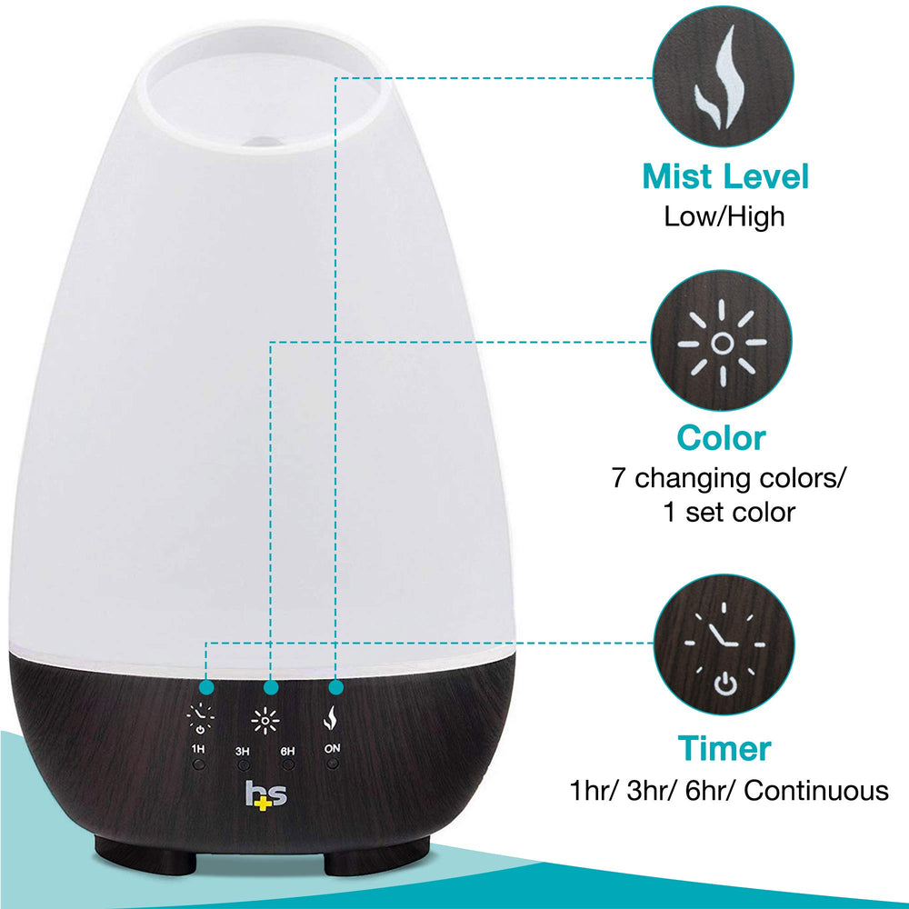 HealthSmart luces LED en varios colores para clima relajante
