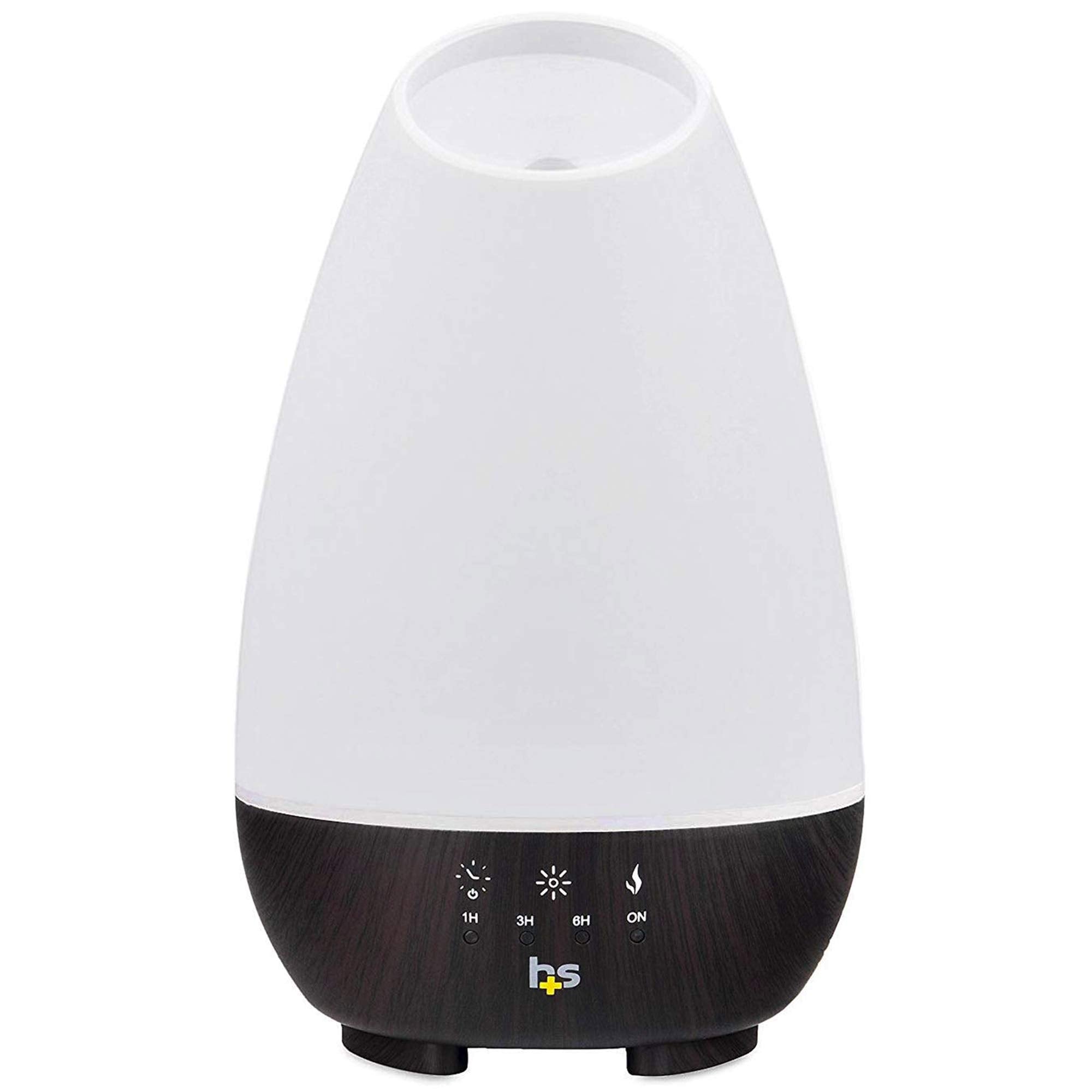 HealthSmart panel táctil en uso para seleccionar niebla y temporizador