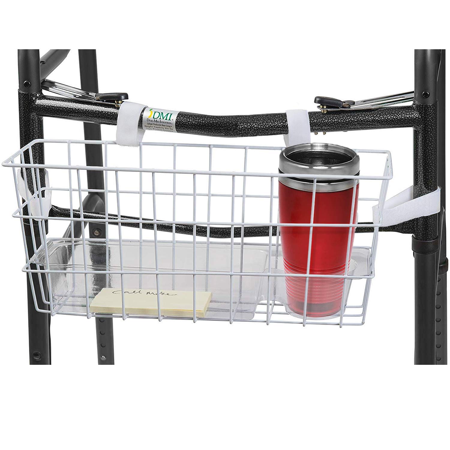 HealthSmart vista frontal de la cesta mostrando almacenamiento accesible