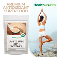 Rebanada de pan keto hecho con psyllium Healthworks mostrando miga mejorada