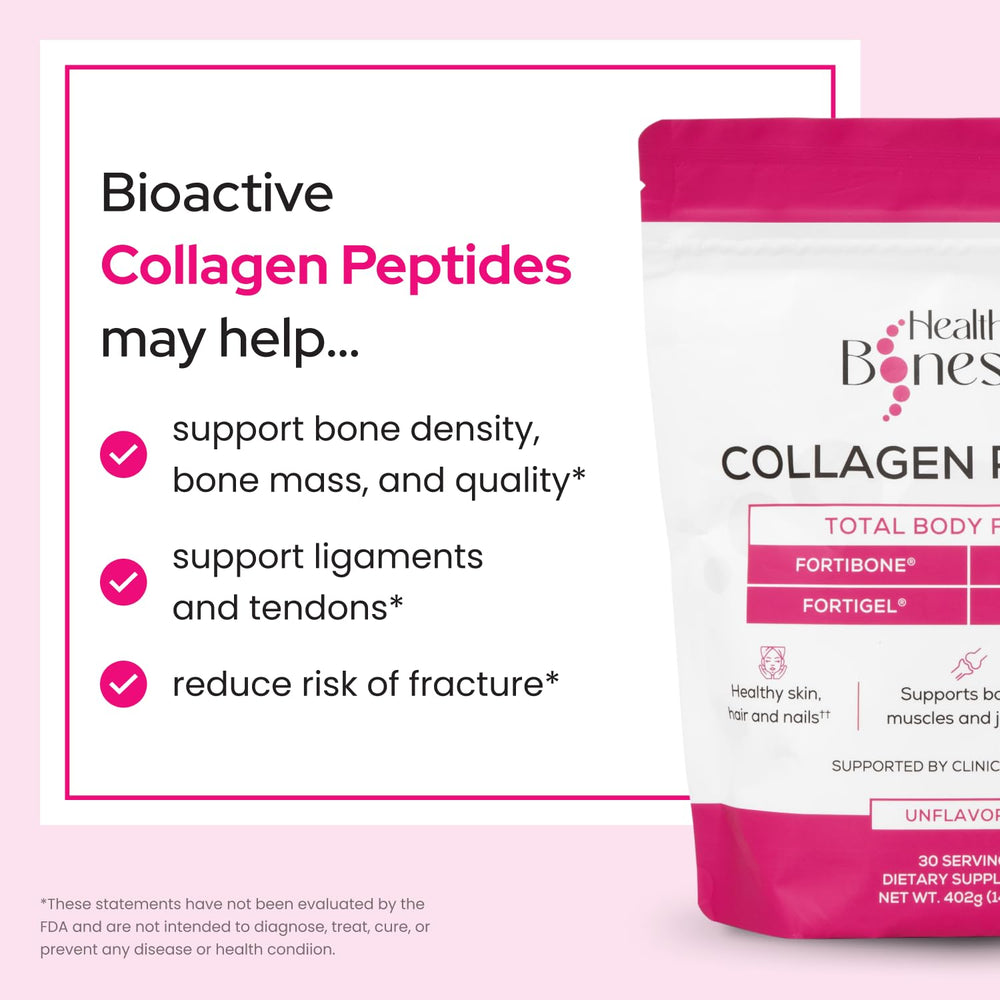 Healthy Bones Co. cuchara medidora con polvo para dosis precisa