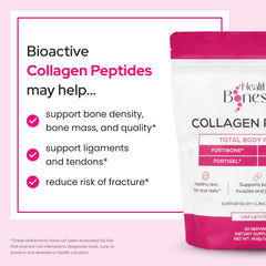 Healthy Bones Co. cuchara medidora con polvo para dosis precisa