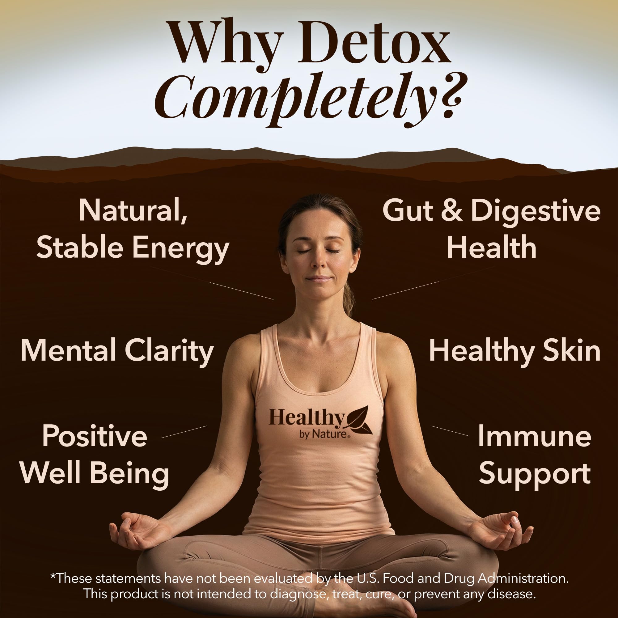 Healthy by Nature etiqueta nutricional en close-up, permite ver información