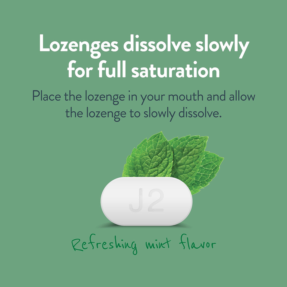 Healthy Living etiqueta con instrucciones y dosis para elegir 2 mg o 4 mg correctamente