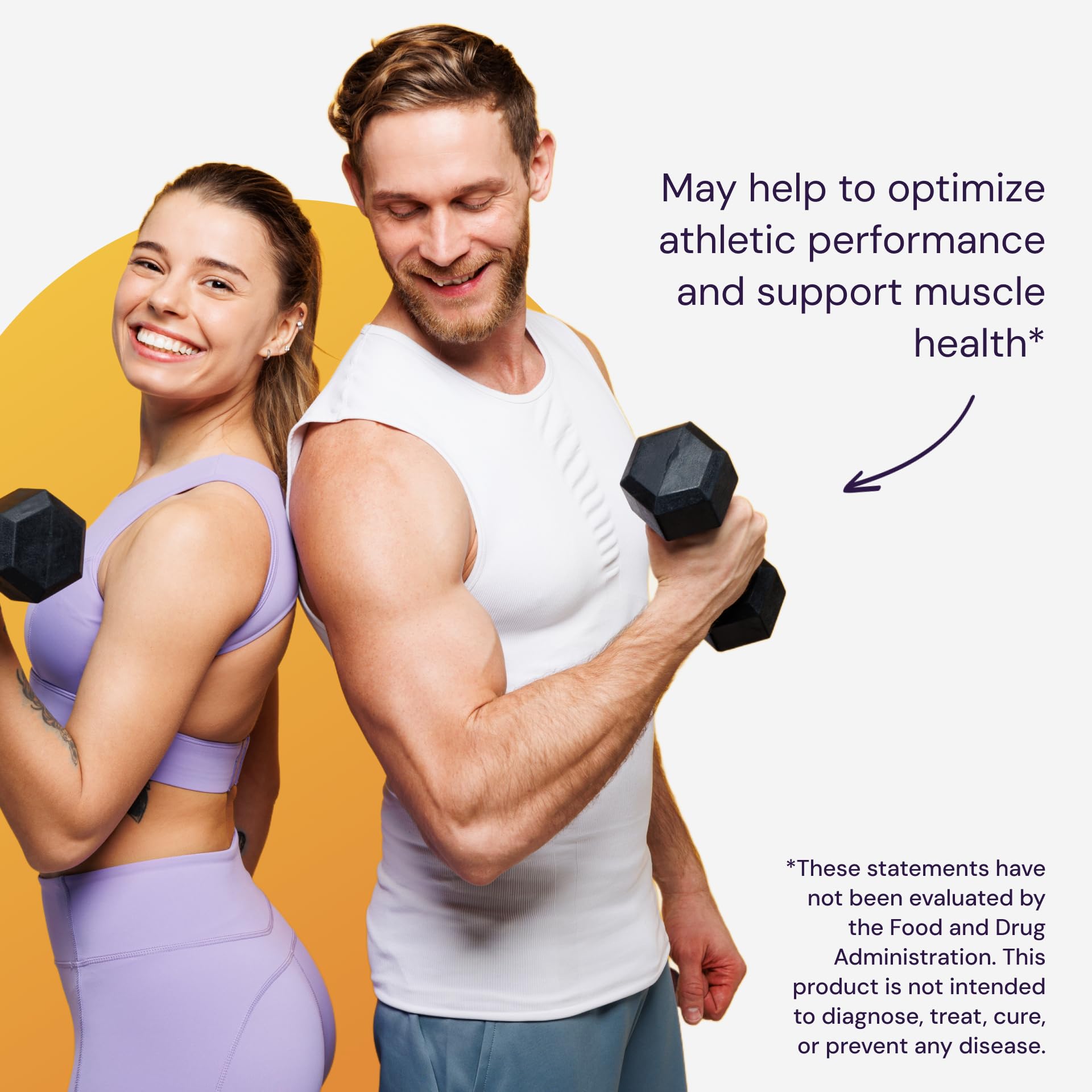 Atleta con creatina Healthy Origins antes de levantar pesas, rendimiento mejorado