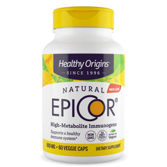 Healthy Origins envase frontal, presentación clara y legible