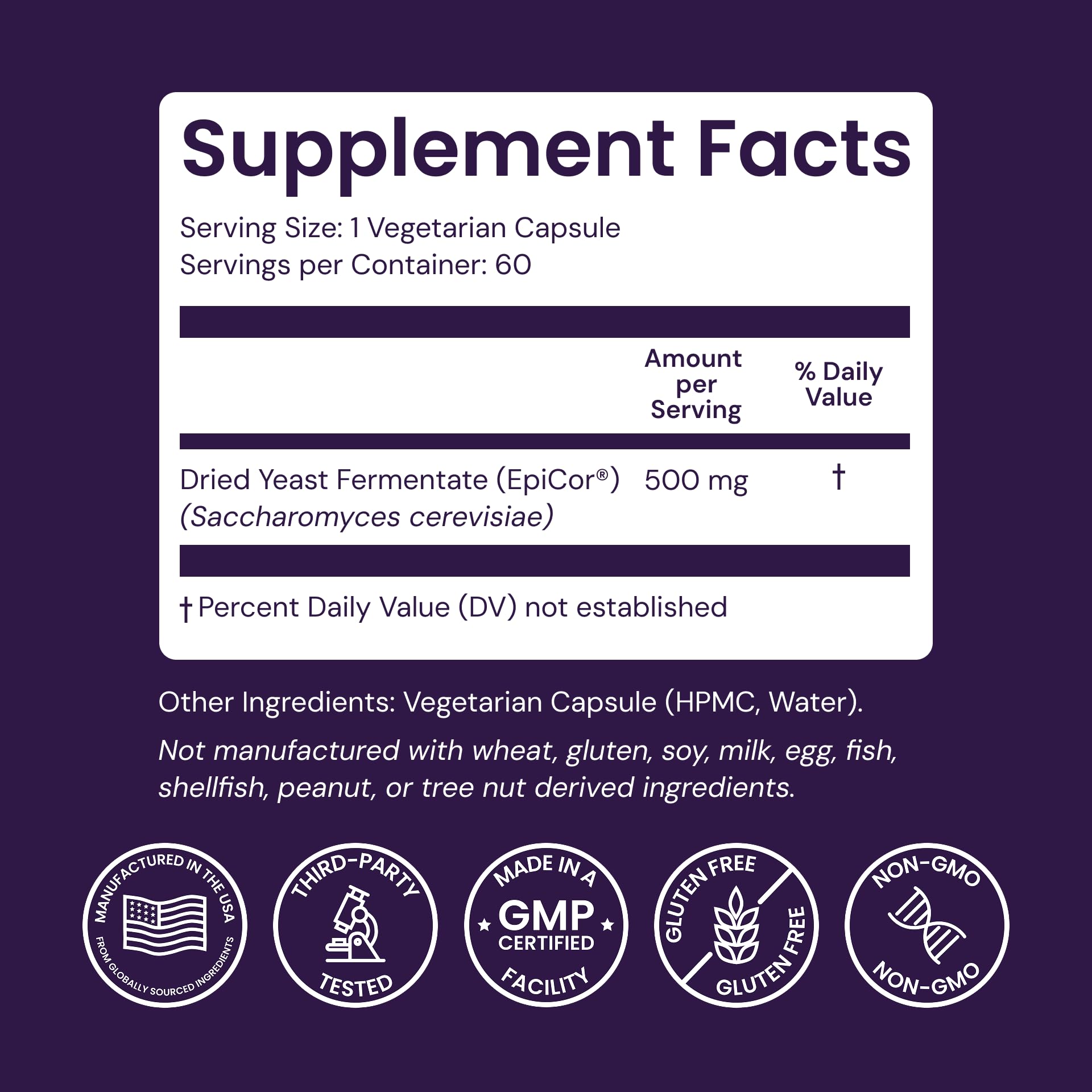 Healthy Origins cápsula en mano para comparar tamaño y dosificación
