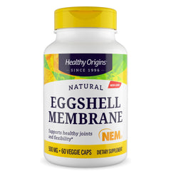 Healthy Origins frente del envase mostrando 60 cápsulas y beneficios