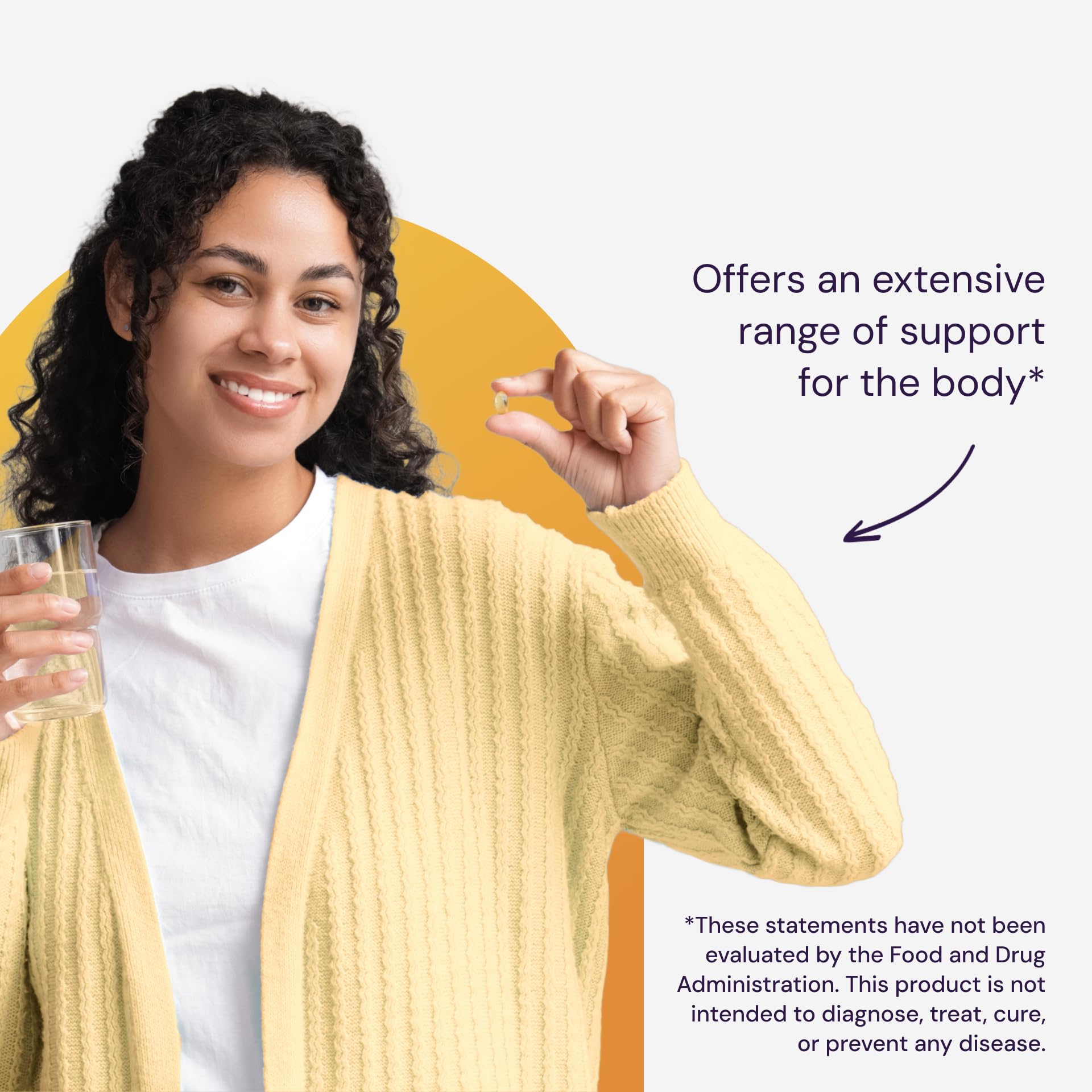 Healthy Origins etiqueta con información nutricional y origen francés