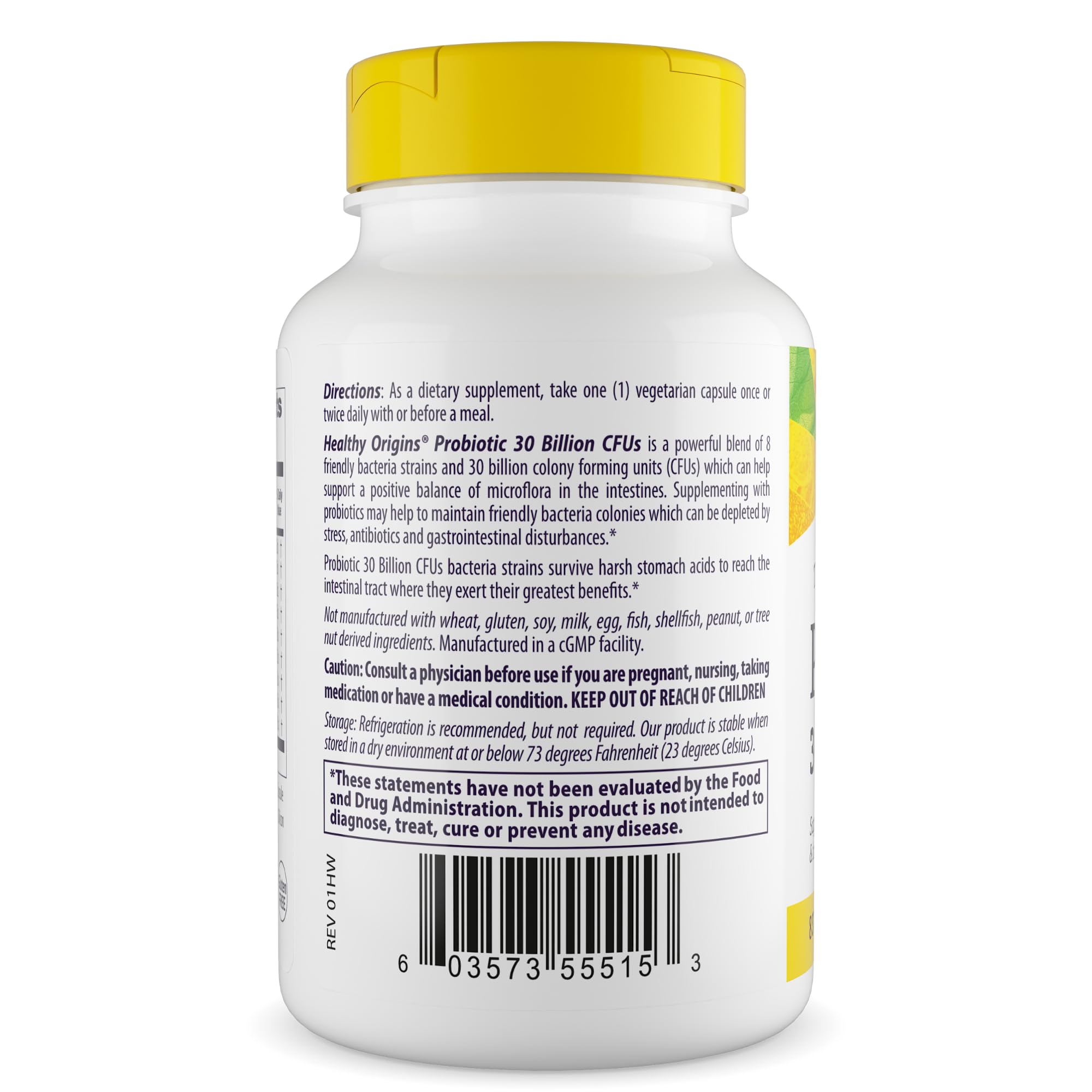 Healthy Origins: cápsula abierta mostrando contenido y formato fácil de absorber