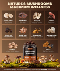Close-up de gominola HealthyVi detalle de textura pectina y sabor arándano