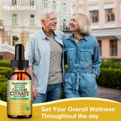 Healtionist botella sobre mesa de desayuno mostrando integración en rutina