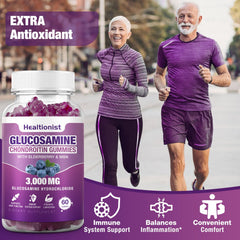 Etiqueta nutricional Healtionist con ingredientes activos claros