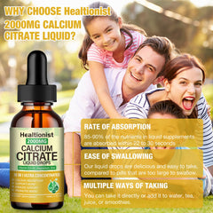 Healtionist etiqueta nutricional enfocada en dosis y concentración de nutrientes