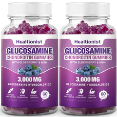 Healtionist frente del empaque mostrando 2 packs y beneficios visibles
