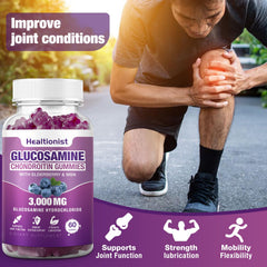 Gomita Healtionist en mano mostrando tamaño portátil y práctica