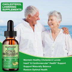 Healtionist gotas mezcladas en agua para absorción rápida y cómoda