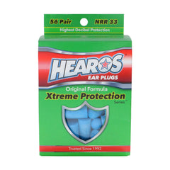 HEAROS empaque frontal y 56 pares visible, protección inmediata