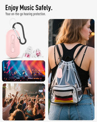 Hearprotek conjunto completo con dos pares, cordón y estuche listos