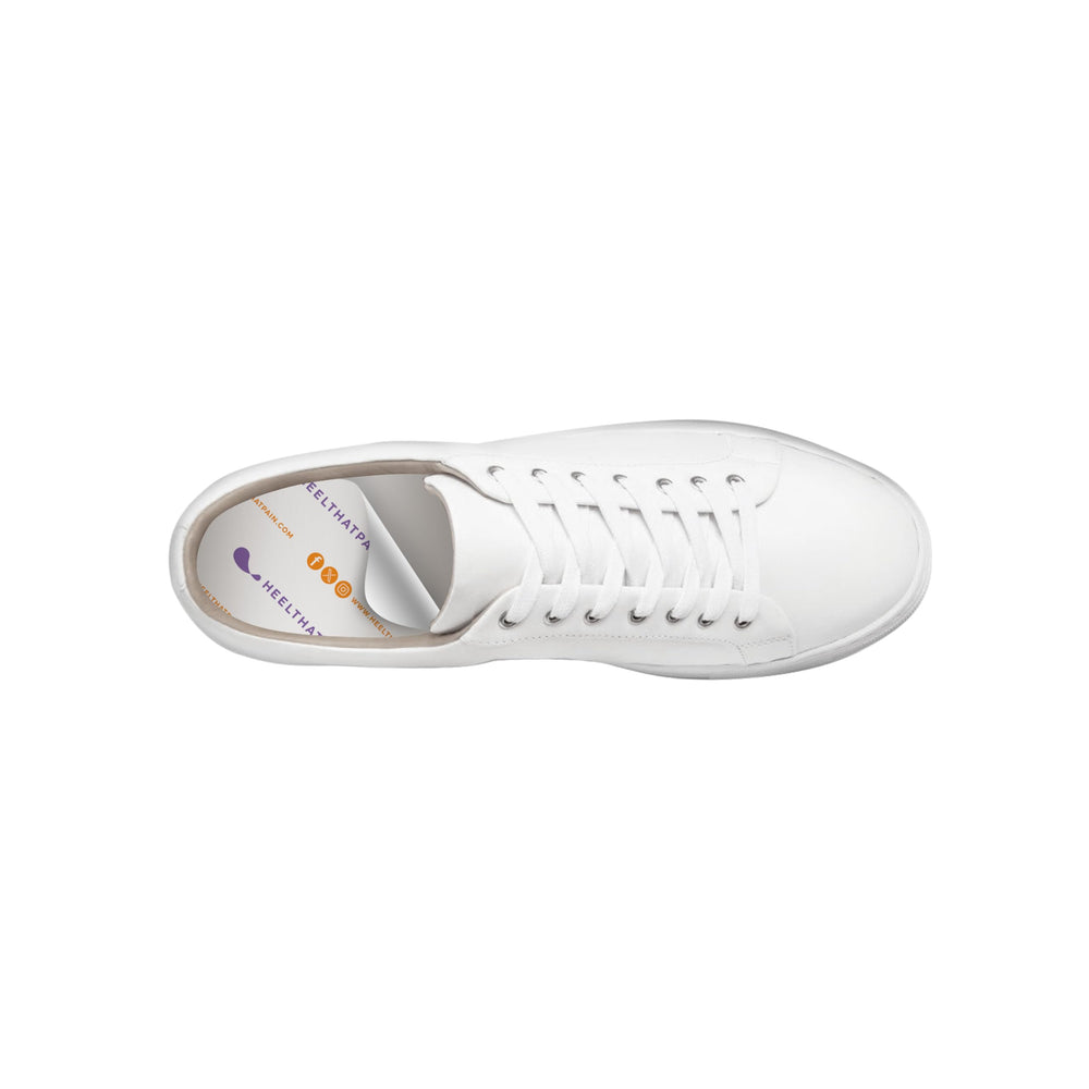Heel That Pain uso en zapatillas manteniendo plantillas firmes todo el día