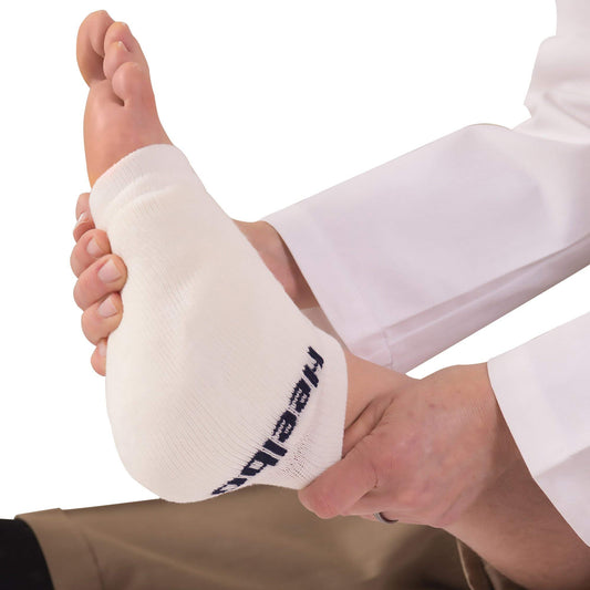 Heelbo detalle de textura elástica que aporta sujeción flexible