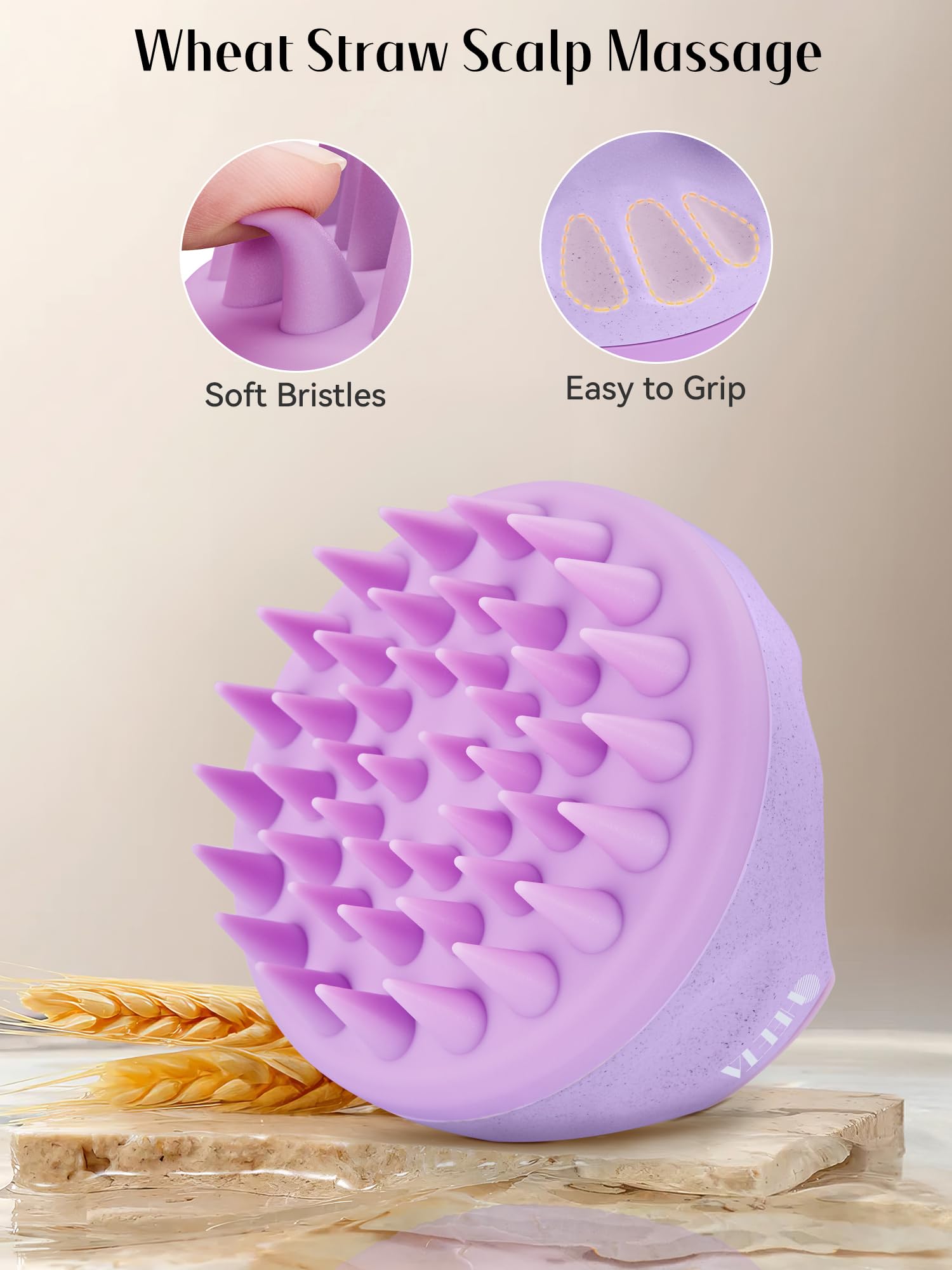 HEETA textura de paja de trigo y silicona con aspecto sostenible