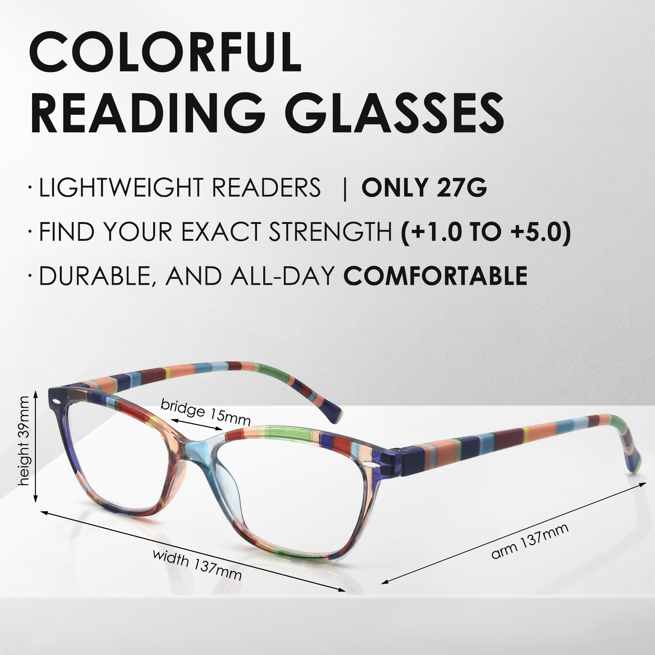 HEEYYOK gafas en uso leyendo libro mayor comodidad visual