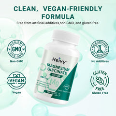 Heivy etiqueta ingredientes y vitamina B6 para mejor absorción