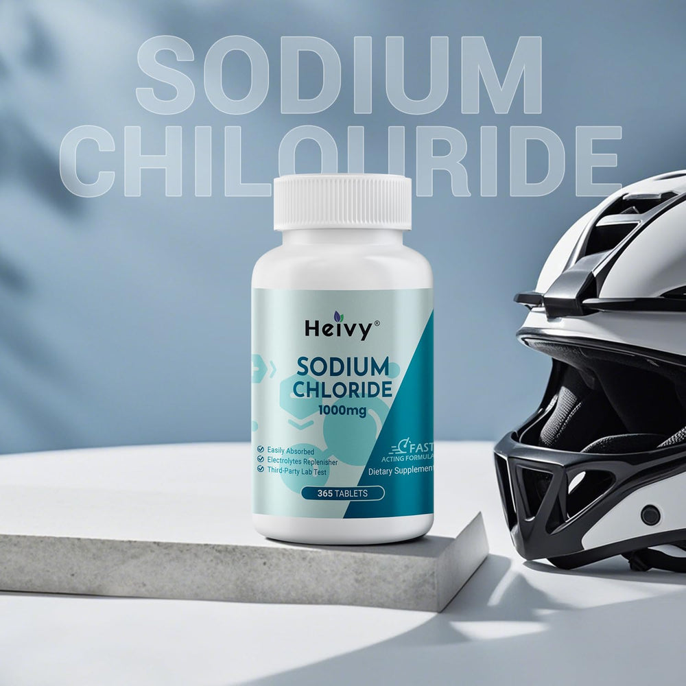 Heivy etiqueta nutricional legible indicando 1000mg y beneficio de transparencia