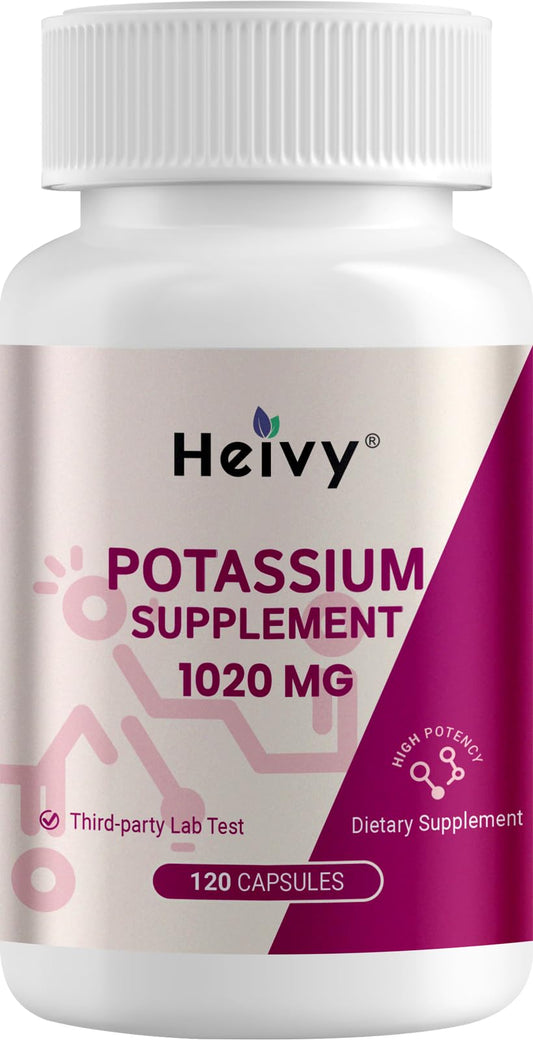 Heivy frontal del envase mostrando etiqueta clara y dosis