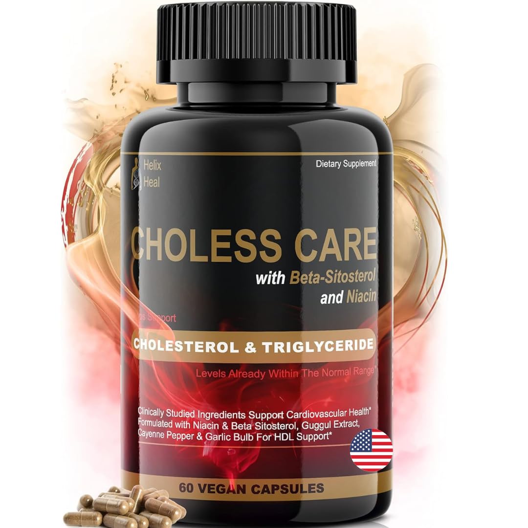 Helix Heal frente del envase mostrando marca y promesa de apoyo a lípidos