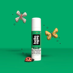 Hello Bello etiqueta con ingredientes naturales y beneficios visibles