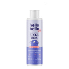 Hello Bello frente del envase mostrando diseño y tamaño práctico