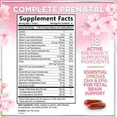 Hello Lovely! botella abierta con softgels visibles para una dosis diaria cómoda