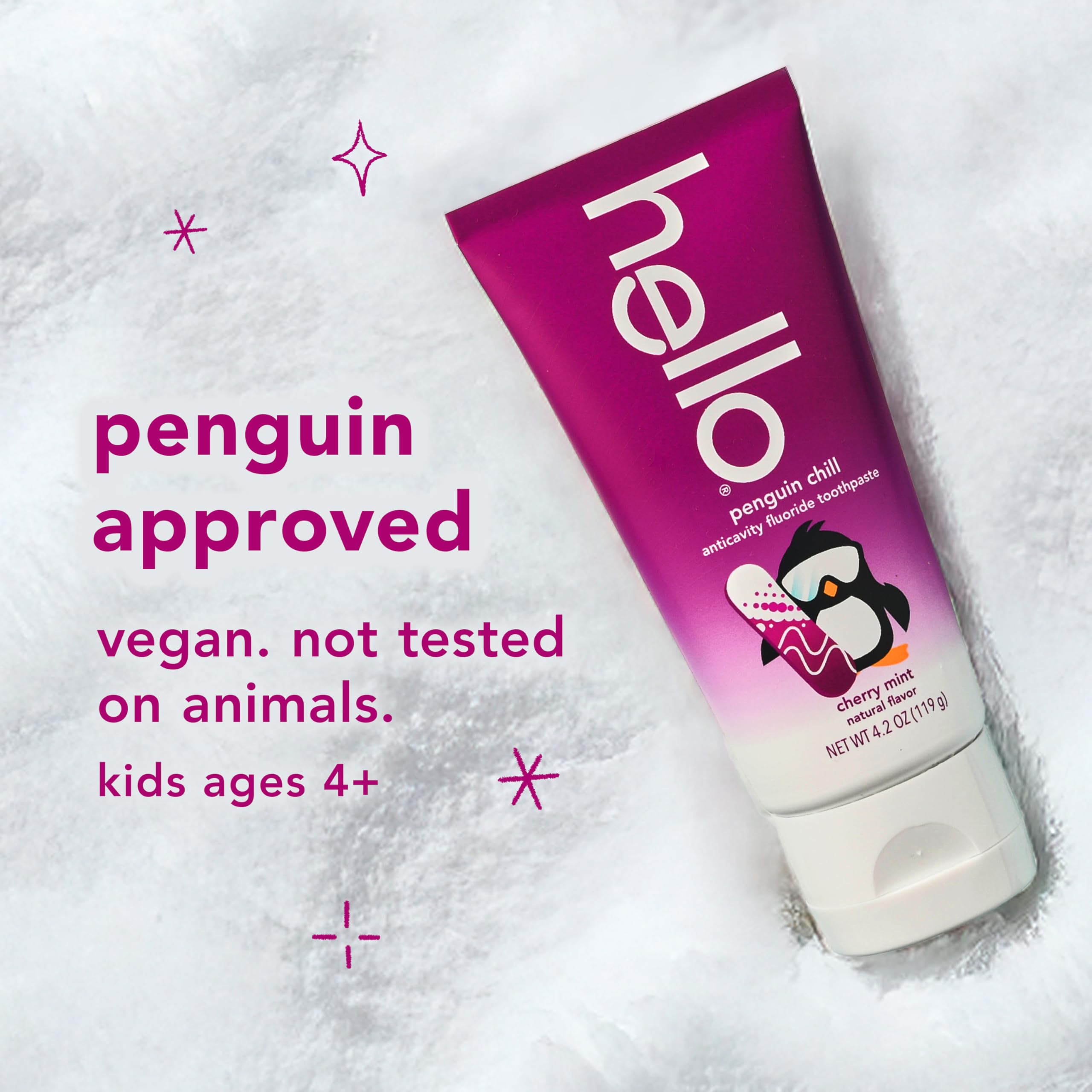 hello Penguin Chill comparación tamaño en mano confirma facilidad de uso