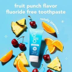 hello Smiling Shark etiqueta con ingredientes legibles para mayor confianza familiar