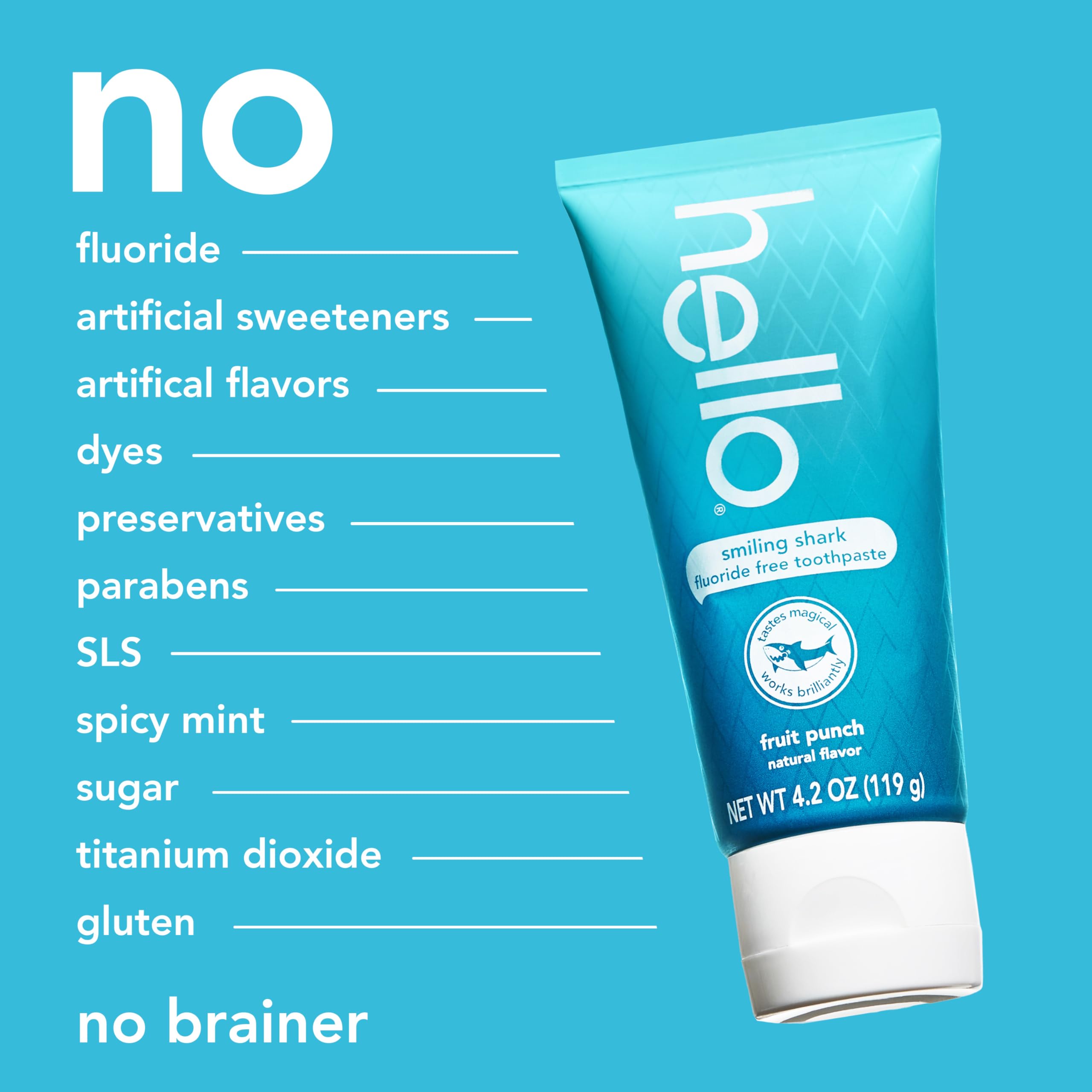 hello Smiling Shark pack de tres tubos para almacenamiento prolongado y ahorro