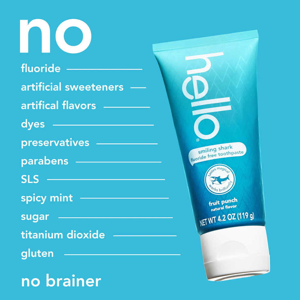 hello Smiling Shark pack de tres tubos para almacenamiento prolongado y ahorro
