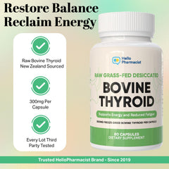 HelloPharmacist frasco en mesa de desayuno representando uso diario sencillo