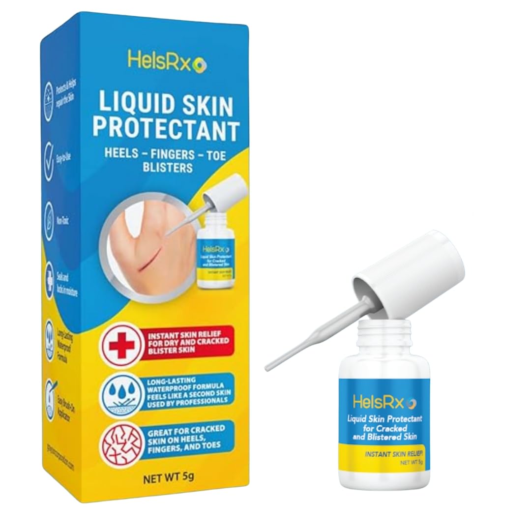 HelsRx envase frontal mostrando el gel reparador invisible y sus beneficios