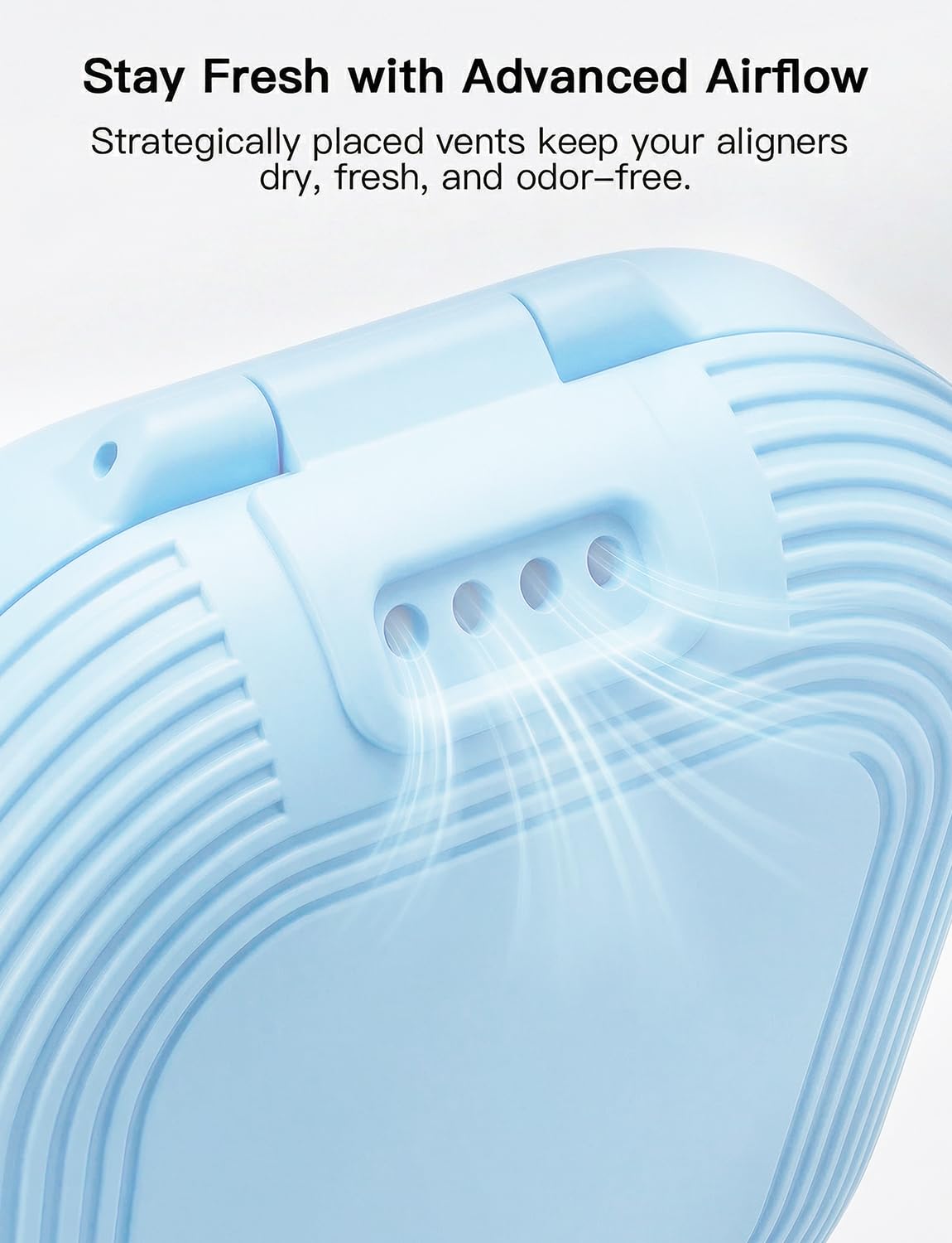 HEMILAB interior con base de silicona acolchada protege aligners