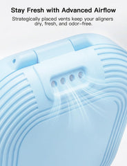 HEMILAB interior con base de silicona acolchada protege aligners