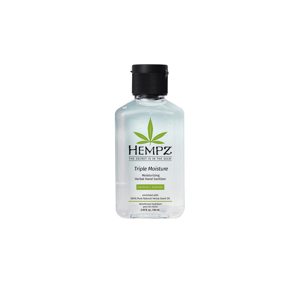 Hempz envase frontal con aroma pomelo, práctico y portátil